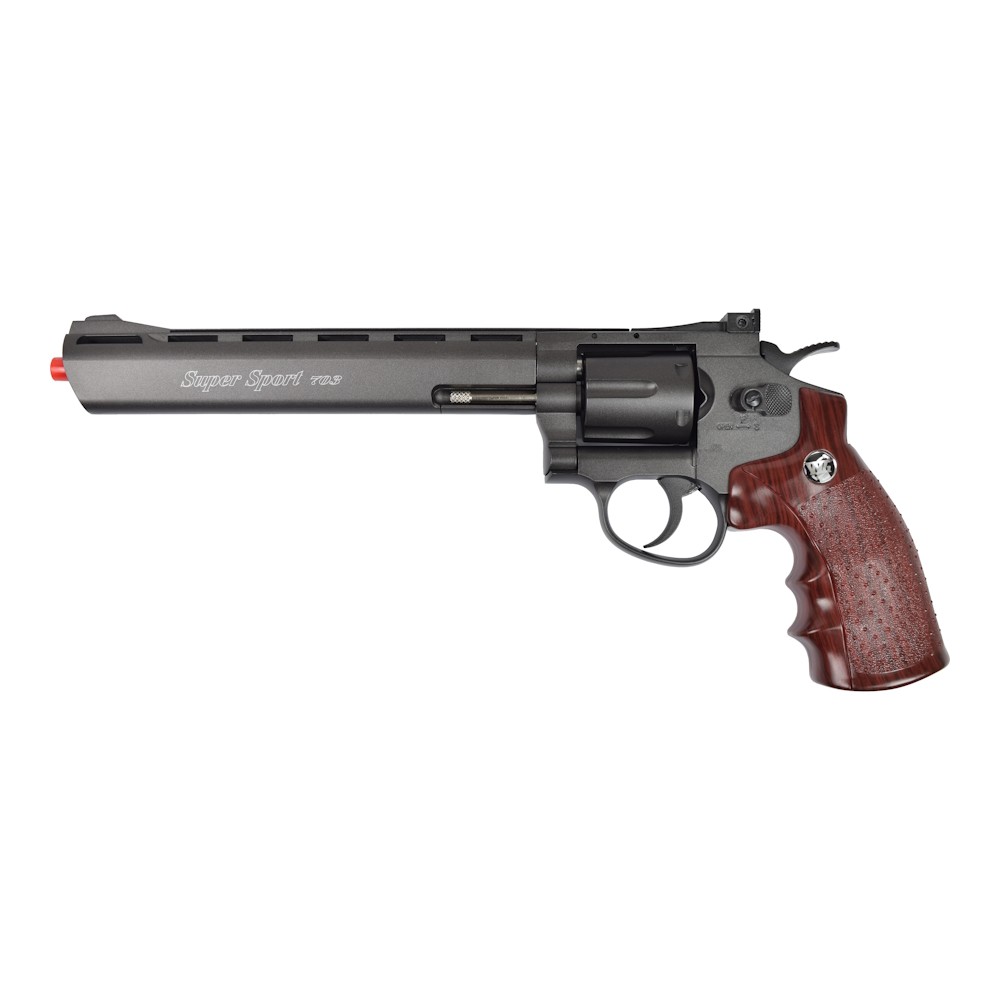 REVOLVER CO2 WIN GUN 8" NOIR (C 703B)