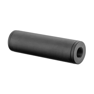 Silencieux universel 14mm noir 120mm