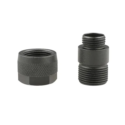 SLONG AIRSOFT Adaptateur silencieux Type B 11mm CW vers 14mm CCW
