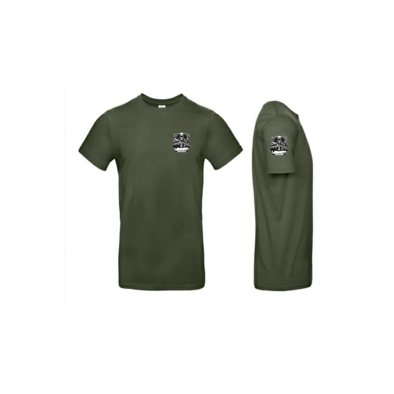 Tee-shirt JRSOFT - NOIR/OD/TAN
