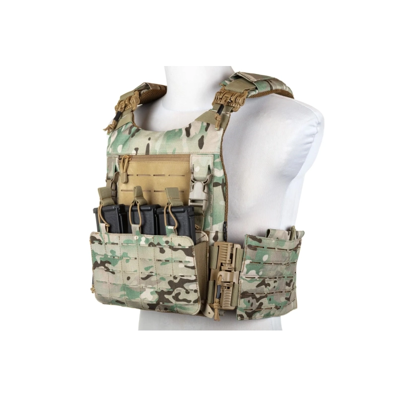 VESTE PLATE CARRIER QR MULTICAM